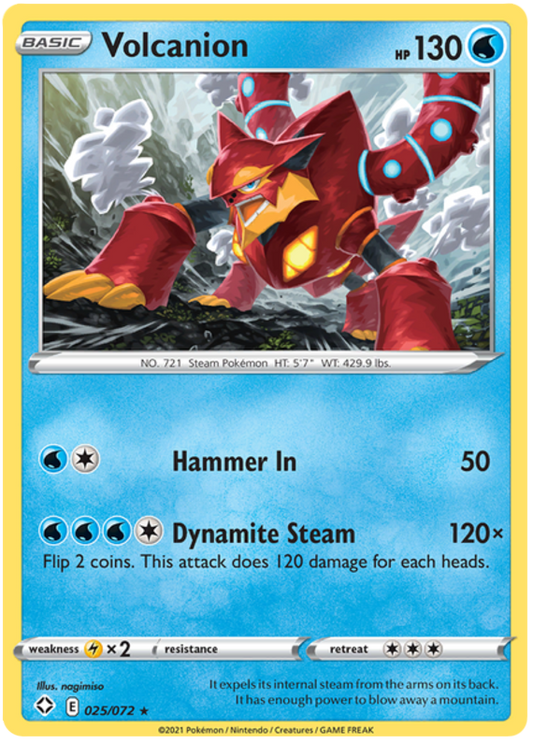 Shining Fates 025/072 Volcanion