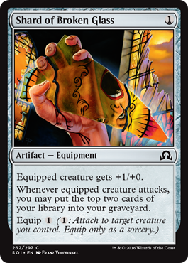 Shadows Over Innistrad 262/297 Shard of Broken Glass