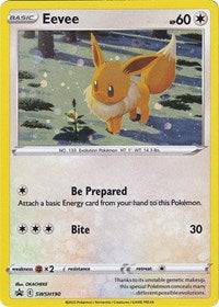 Sword & Shield Promo SWSH190 Eevee (Cosmos Holo)