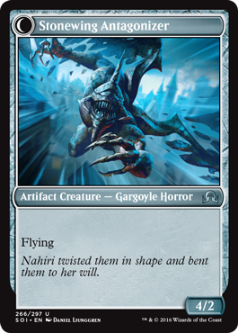Shadows Over Innistrad 266/297 Thraben Gargoyle//Stonewing Antagonizer