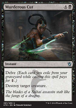 Khans of Tarkir 081/269 Murderous Cut