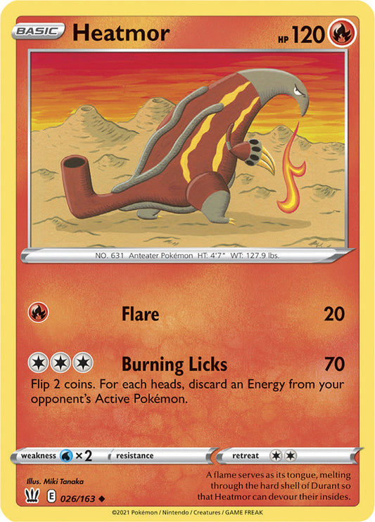 Battle Styles 026/163 Heatmor