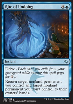 Fate Reforged 049/185 Rite of Undoing