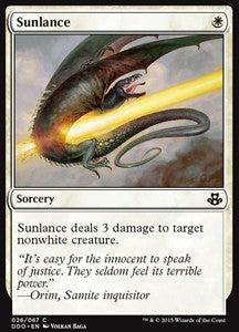 Duel Decks: Elspeth VS. Kiora 026/067 Sunlance