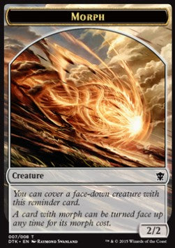 Morph 007/008 Dragons of Tarkir Token
