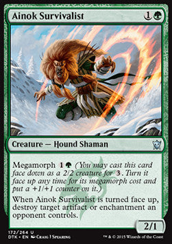 Dragons of Tarkir 172/264 Ainok Survivalist