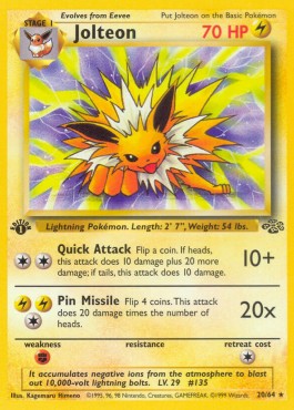 Jungle 20/64 Jolteon