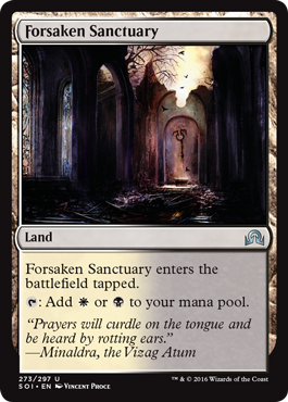 Shadows Over Innistrad 273/297 Forsaken Sanctuary