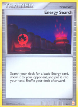 DP Trainer Set 07/11 Energy Search (Red)