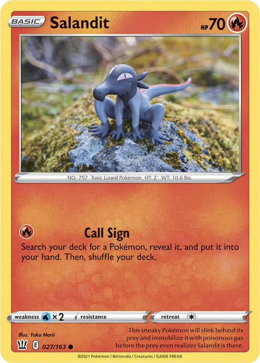 Battle Styles 027/163 Salandit