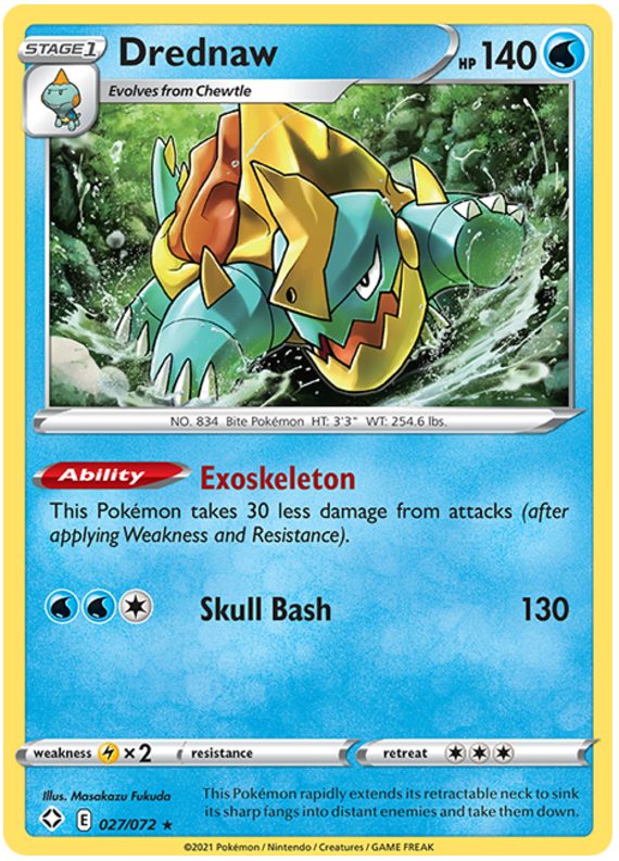 Shining Fates 027/072 Drednaw