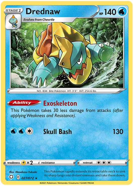 Shining Fates 027/072 Drednaw