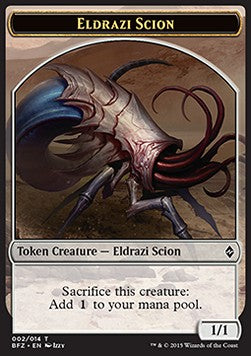 Eldrazi Scion 002/014 Battle for Zendikar Token