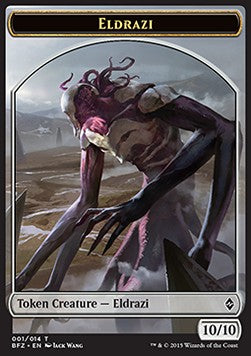 Eldrazi 001/014  Battle for Zendikar Token