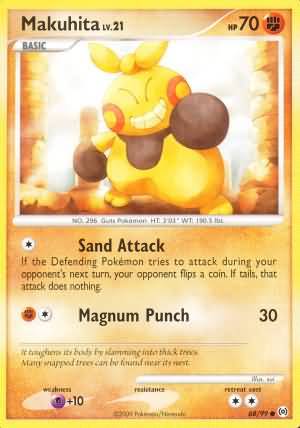 Arceus 68/99 Makuhita Lv. 21