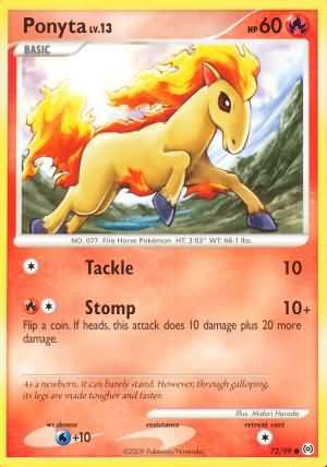 Arceus 72/99 Ponyta
