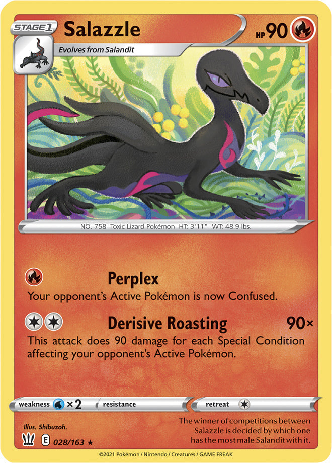 Battle Styles 028/163 Salazzle
