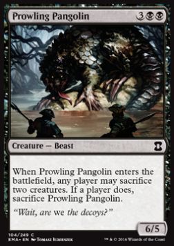 Eternal Masters 104/249 Prowling Pangolin (Foil)