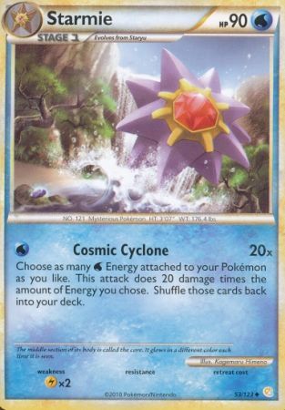 HeartGold & SoulSilver 053/123 Starmie