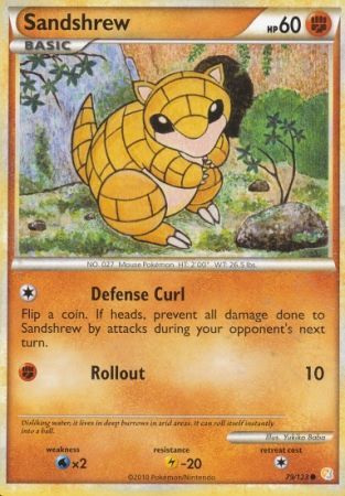 HeartGold & SoulSilver 079/123 Sandshrew