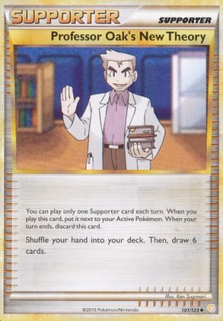 HeartGold & SoulSilver 101/123 Professor Oak's New Theory