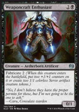 Kaladesh 105/264 Weaponcraft Enthusiast