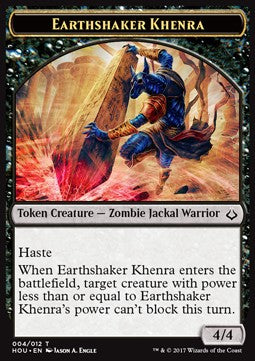 Earthshaker Khenra 004/012 Hour of Devistation Token