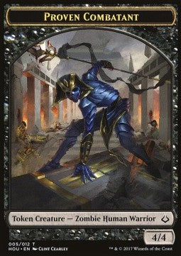 Proven Combatant 005/012 - Cat 016/025 Hour of Devastation Token