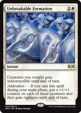 Ravnica Allegiance 029/259 Unbreakable Formation