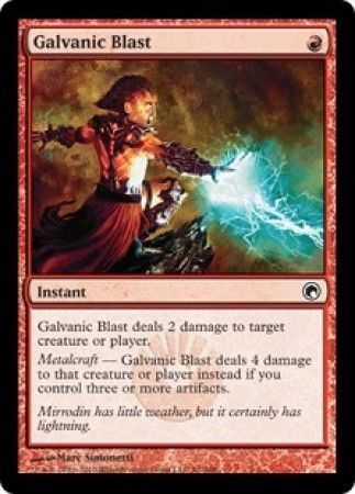 Scars of Mirrodin 091/249 Galvanic Blast (Foil)