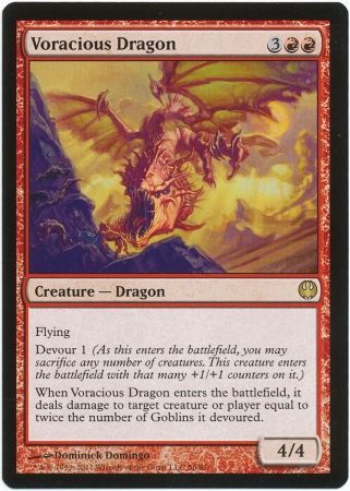 Duel Decks: Knights vs. Dragons 56/81 Voracious Dragon