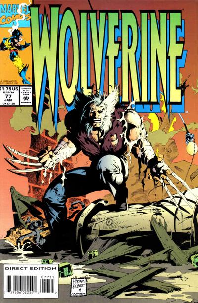 Wolverine #77 Marvel Comics (1988)
