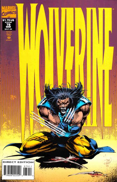 Wolverine #79 Marvel Comics (1988)