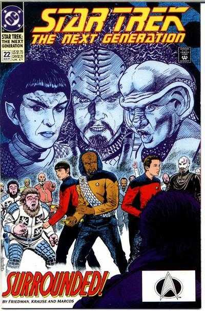 Star Trek The Next Generation #22 DC Comics (1989)