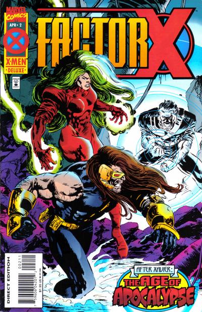 Factor-X #2 Marvel Comics (1995)