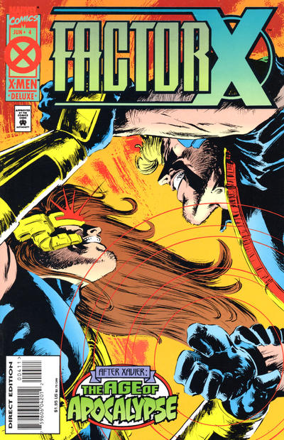 Factor-X #4 Marvel Comics (1995)