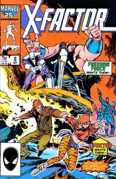 X-factor #8 Marvel Comics (1985)