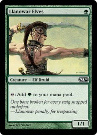 Magic 2012 182/249 Llanowar Elves