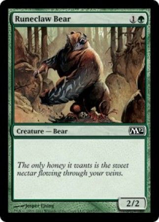 Magic 2012 193/249 Runeclaw Bear