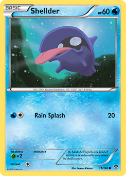 XY Base Set 031/146 Shellder