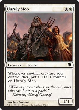 Innistrad 039/264 Unruly Mob