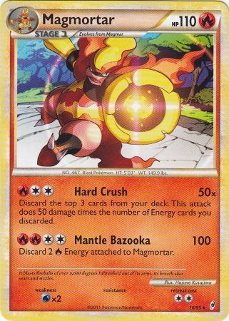 Call Of Legends 16/95 Magmortar  (Non-Holo Theme Deck Exclusive)