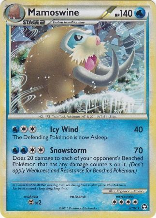 HS Triumphant 005/102 Mamoswine (Reverse Holo)