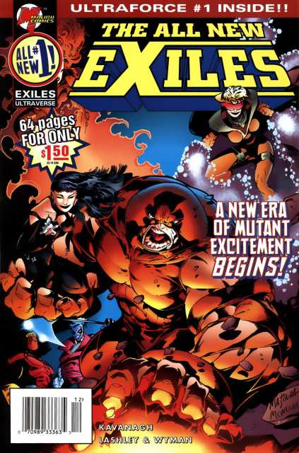 All New Exiles #1 Malibu Comics (1995)