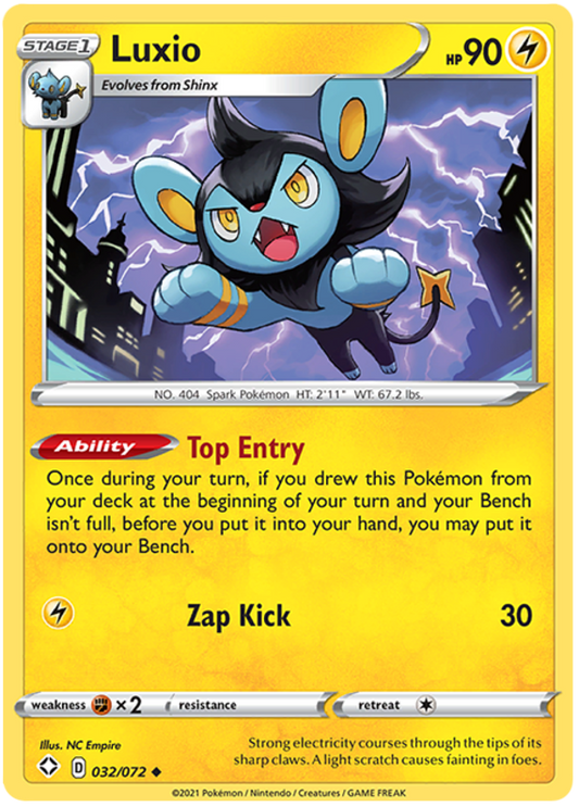 Shining Fates 032/072 Luxio