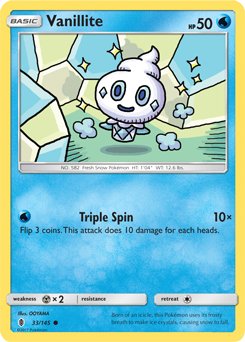 Guardians Rising 033/145 Vanillite