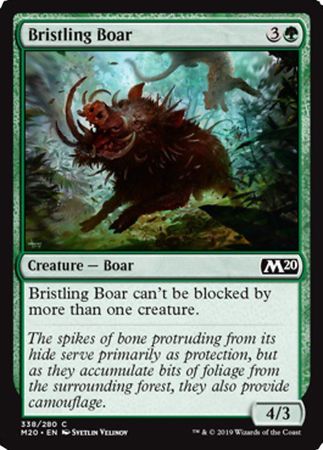 Core Set 2020 338/280 Bristling Boar