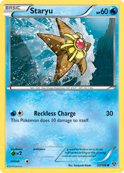 XY Base Set 033/146 Staryu