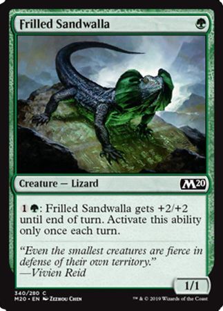 Core Set 2020 340/280 Frilled Sandwalla