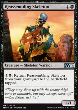 Core Set 2019 116/280 Reassembling Skeleton